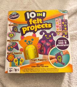 Felt Craft Project 10 in 1 Arts and Crafts New