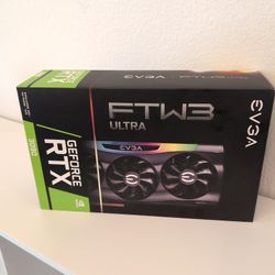 EVGA FTW ULTRA RTX 3090  Slightly Used. In Box