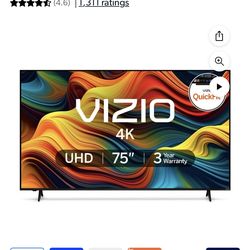 Visio 75’ TV