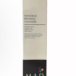 New MAD Mandelic Refining Cleaner 6.75 Fl Oz