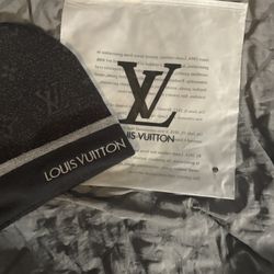 Black Lv Beanie