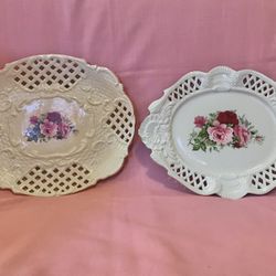 Rose Serving Platters