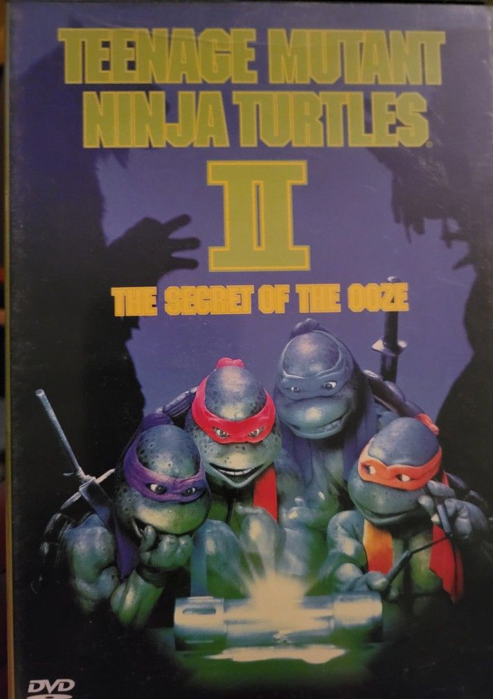 TEENAGE MUTANT NINJA TURTLES 2 DVD