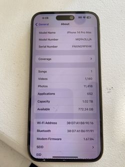 iPhone 14 Pro Max 1 Tb Unlocked 