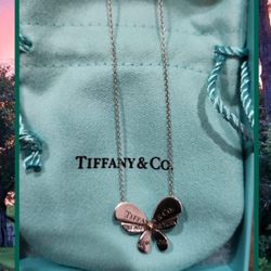 Tiffany Butterfly Necklace 