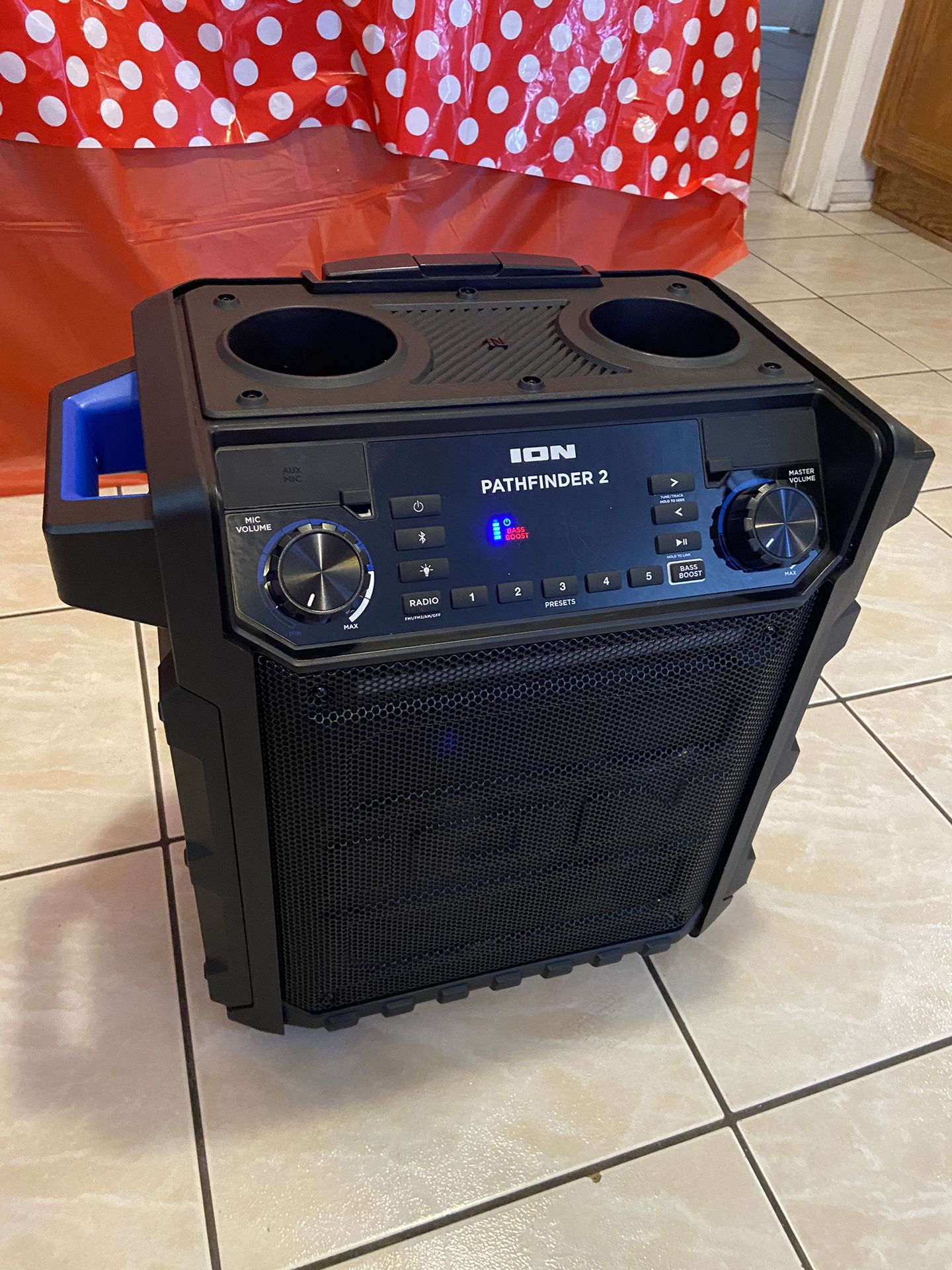 Ion Pathfinder II Rugged Bluetooth Portable Speaker