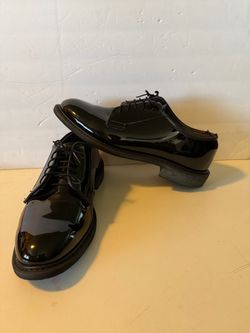 ALTAMA 00941C MILITARY UNIFORM PATENT LEATHER HIGH GLOSS ASU SHOES 9 E