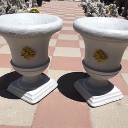 New Flower Pots Made Out Of Cement Perfect Gift For Any Occasion 