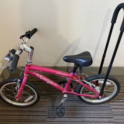 12inch Girls Bike W/training Handle