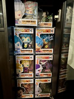 Funkos *signed by voice actors*