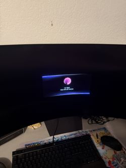 LG Ultra Hear Curved Monitor