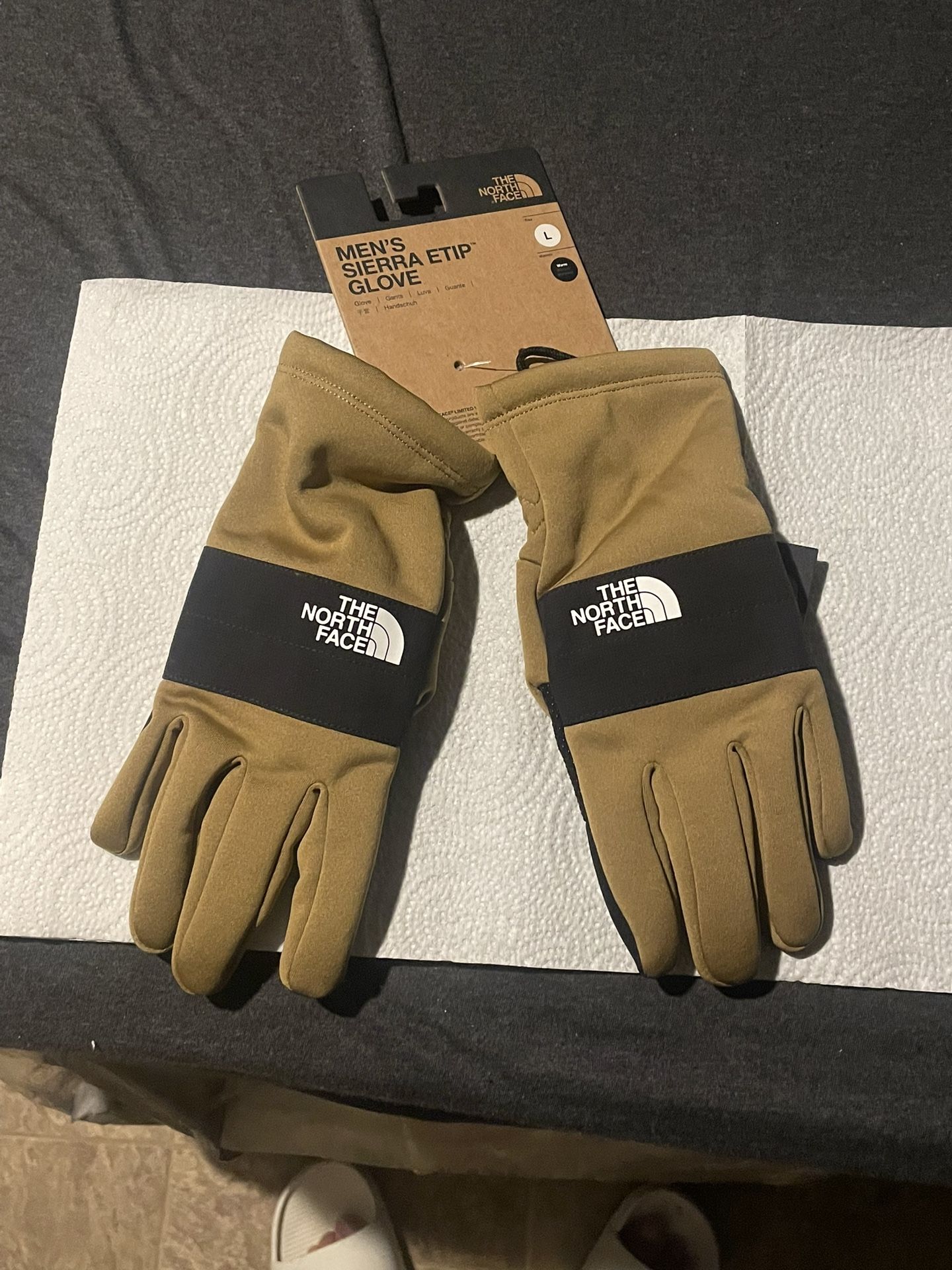 The north face gloves