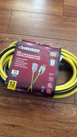 25 ft light extension cord
