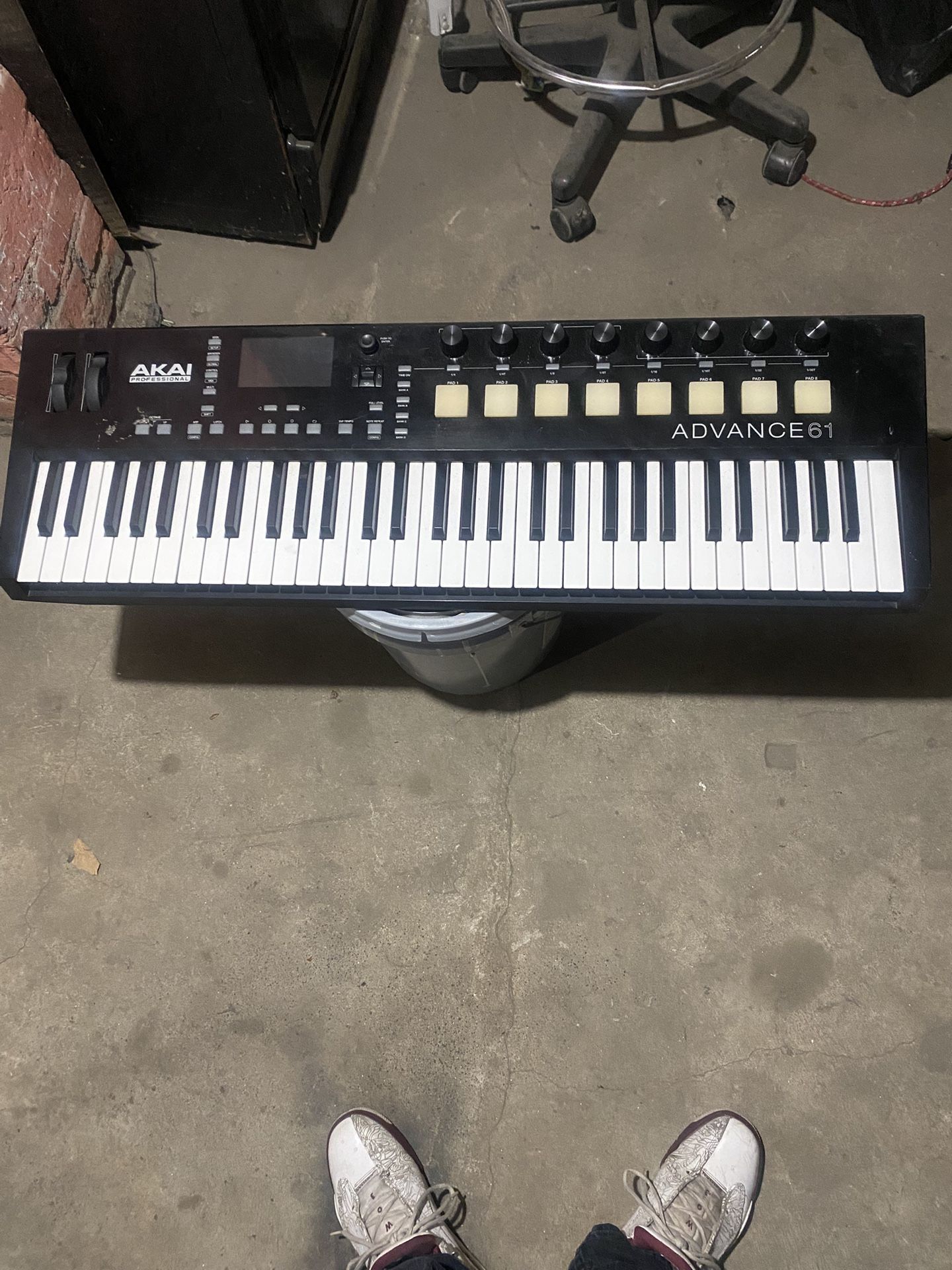 Akai Professional Advanced 61 Keyboard + Fl Studio Fire + MPC Touch