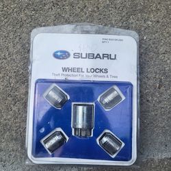 Subaru factory wheel lock kit