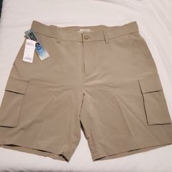 32 Degree Mens Khaki  Cargo Shorts
