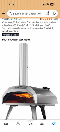 Ooni pizza oven