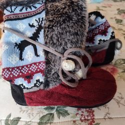 New Muk Luks Slipper Boots 