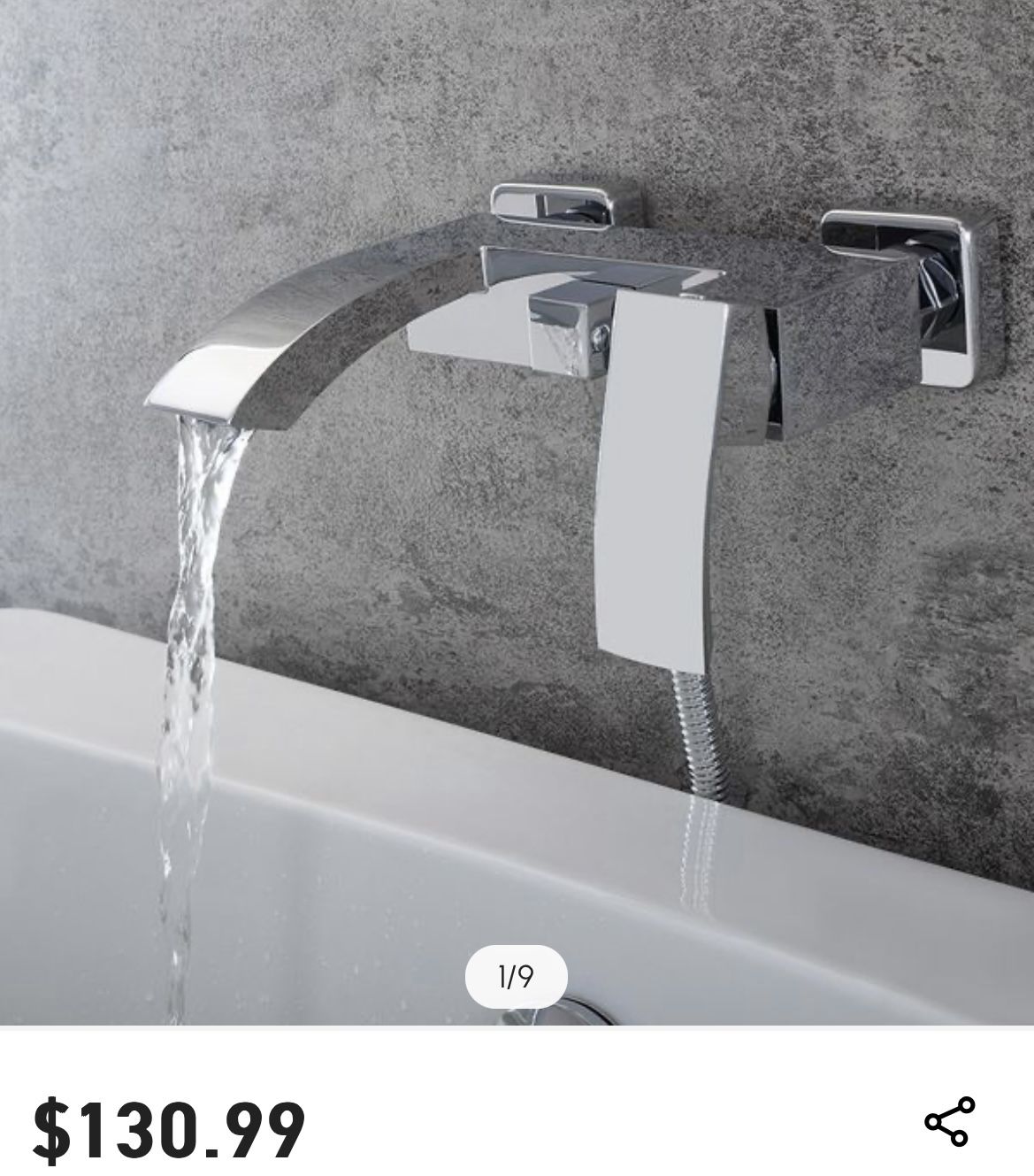 Wall-Mount Faucet 