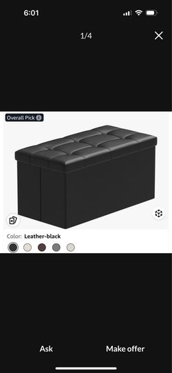 Storage ottoman
