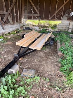 Project boat trailer for small boats. 12’