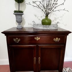 Cabinet Heavy Wood $80