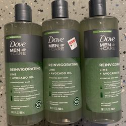 $15 For All 3 Bottles Dove Men Bodywash 18oz