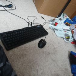 Keyboard And Mouse Baraley Used 