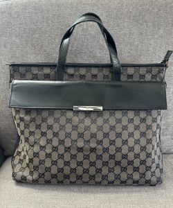 Authentic Gucci Monogram Briefcase
