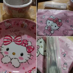 Hello Kitty Lunch Set 4 Pieces $35 