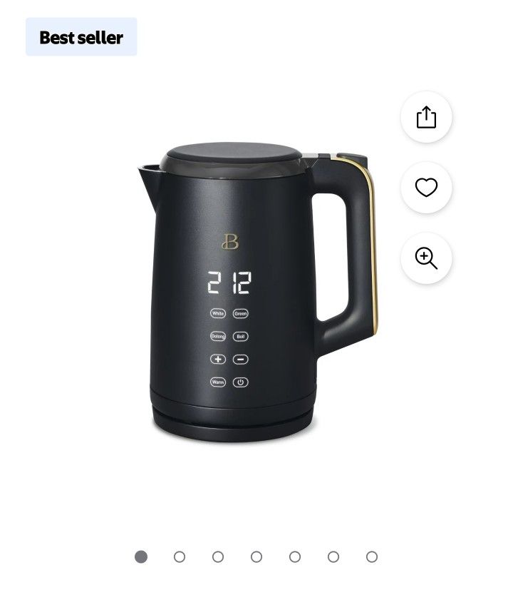Black Digital Kettle