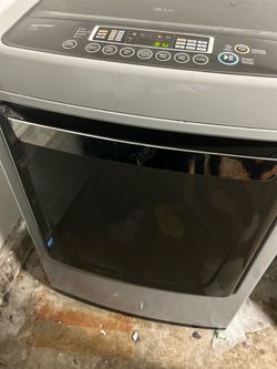 LG top loader washer and dryer .