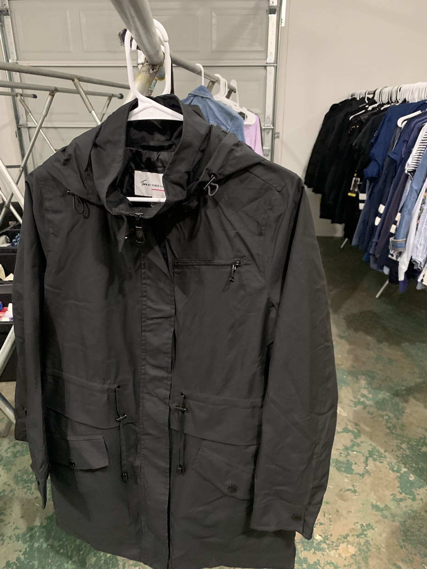 Rain Jackets And Sweaters