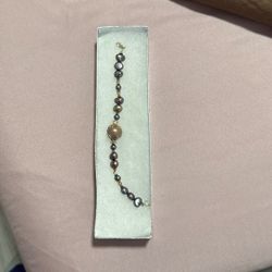 Brazalete Silver 925 Perla Original 