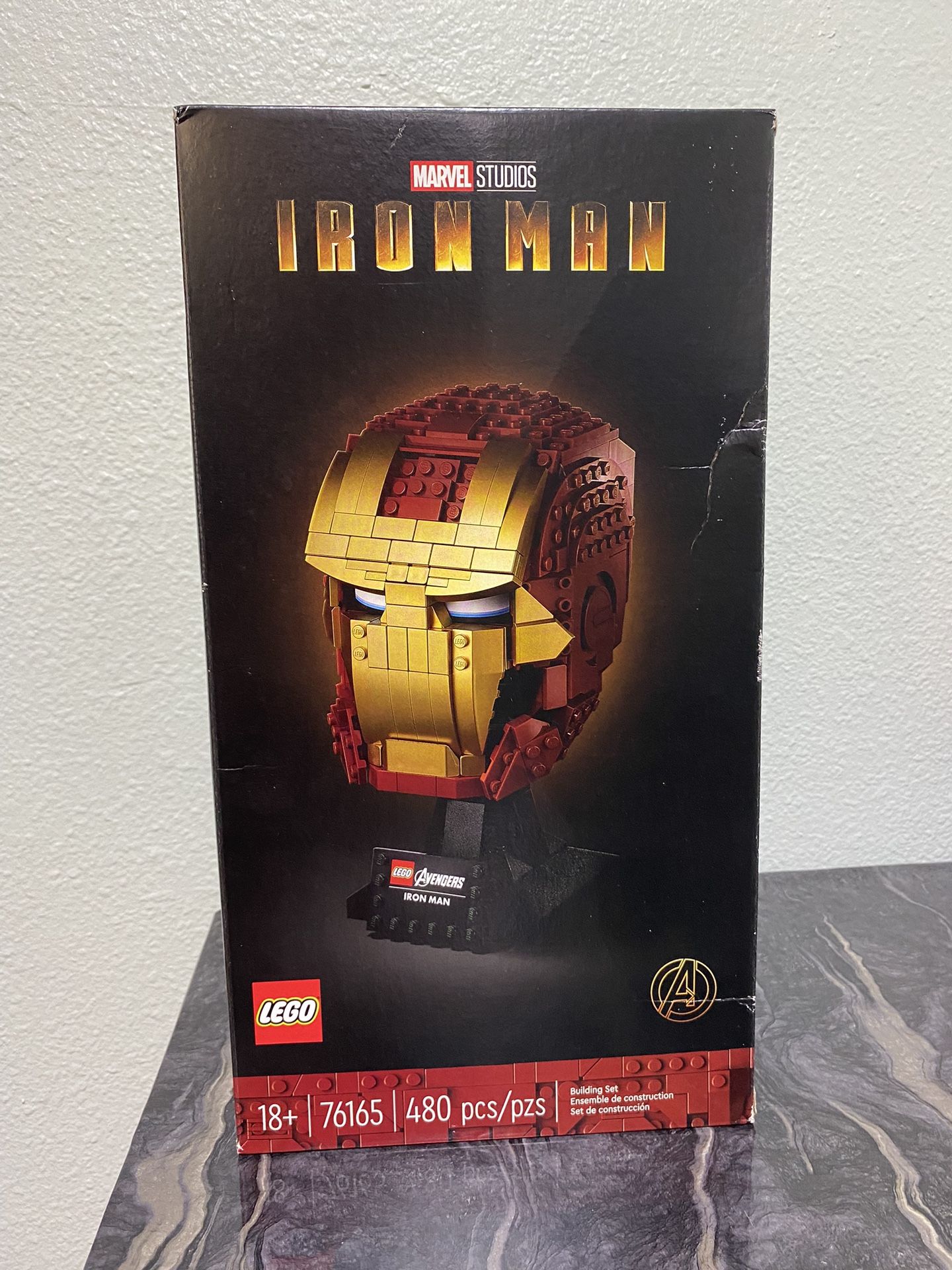 Lego Marvel Iron Man Helmet