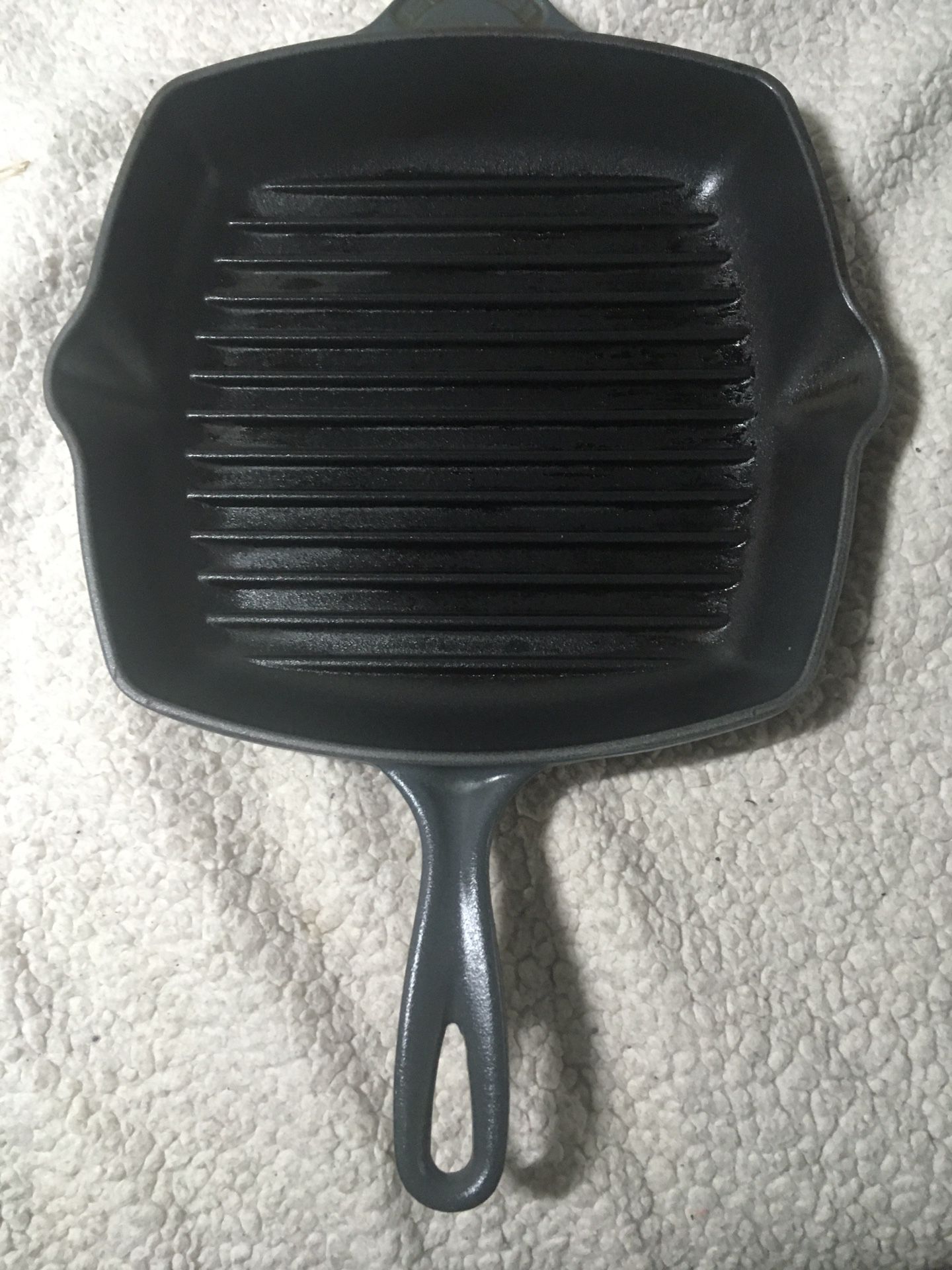 Le Creuset cast iron grill pan