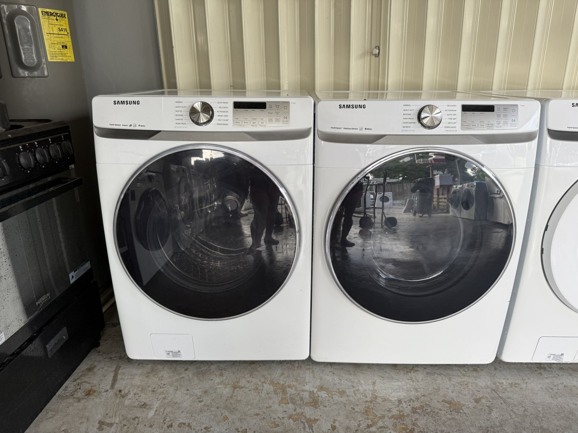 Samsung Large Capacity Washer And Dryer