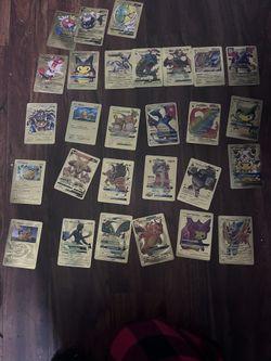 Pokemon Gold Cards