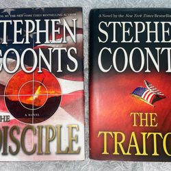 The the disciple and The traitor book set by Stephen