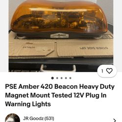 Emergency Amber Lights 