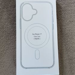 Iphone 17 Apple Clear Magsafe Case 