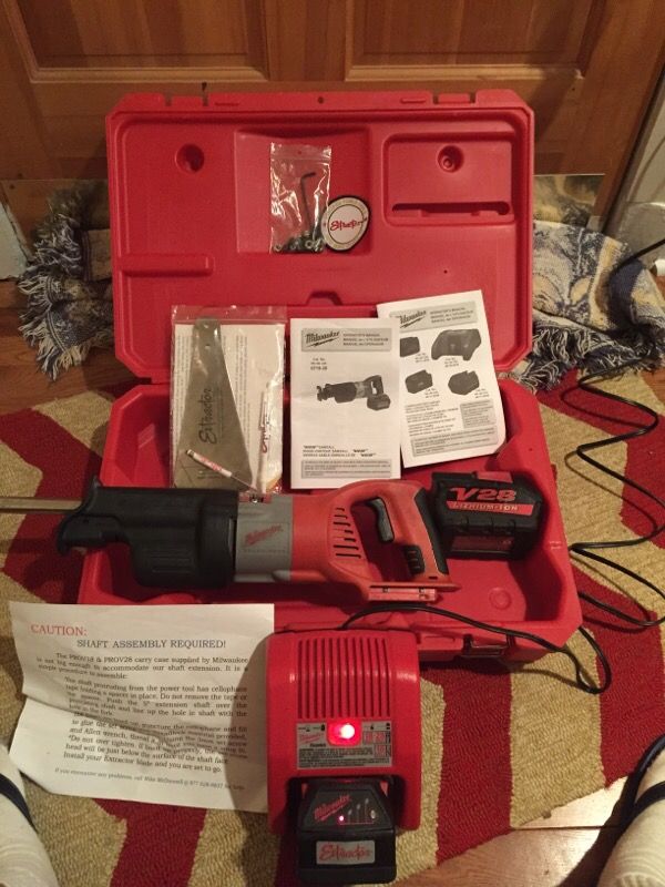 Milwaukee v28 sawzall new arrivals
