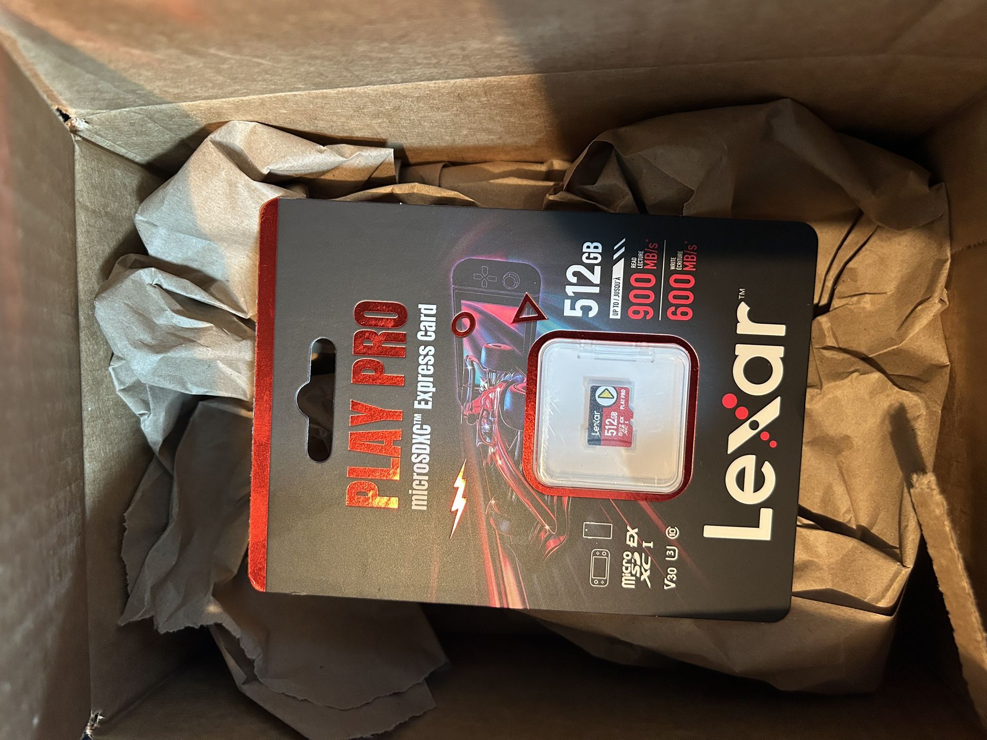 LEXAR PLAY PRO 512gb Microsd-Switch 2