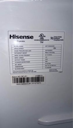 Refrigerator Hisense