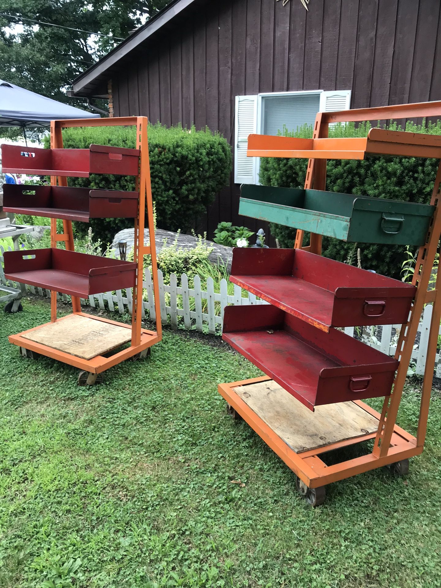 Metal racks