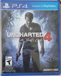 PLAYSTATION 4: UNCHARTED 4 A THEFT ’s END