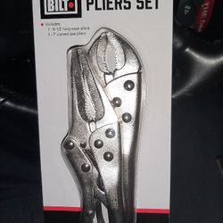 SureBilt Locking Pliers Set 2 Piece