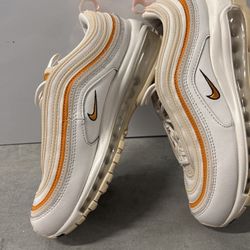 Nike Air Max 97 White Orange Peach – Size 8 – Great Condition