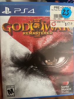 God of War III Remastered PS4