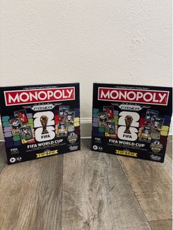 Sealed Target Monopoly Panini Prizm FIFA World Cup Board